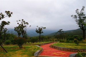 郑州市登封市莲花山人文纪念公园园区环境图