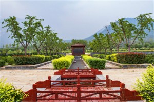 郑州市登封市莲花山人文纪念公园园区休息亭