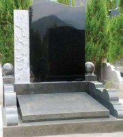 西安市长安区慈恩园公墓传统立碑墓型3号