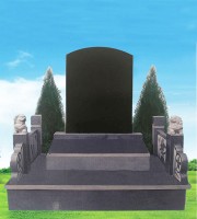 西安市蓝田县凤凰岭公墓传统立碑墓型5号
