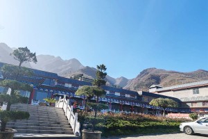 西安市鄠邑区九龙山墓园园区建筑图