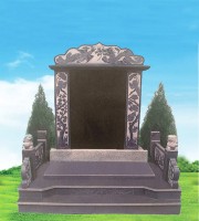 西安市蓝田县凤凰岭公墓传统立碑墓型2号