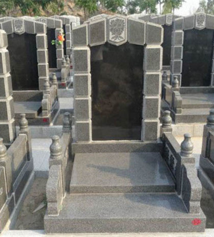 杭州市上城区龙居寺陵园传统立碑墓型2号
