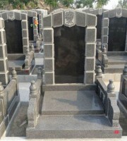 杭州市上城区龙居寺陵园传统立碑墓型2号