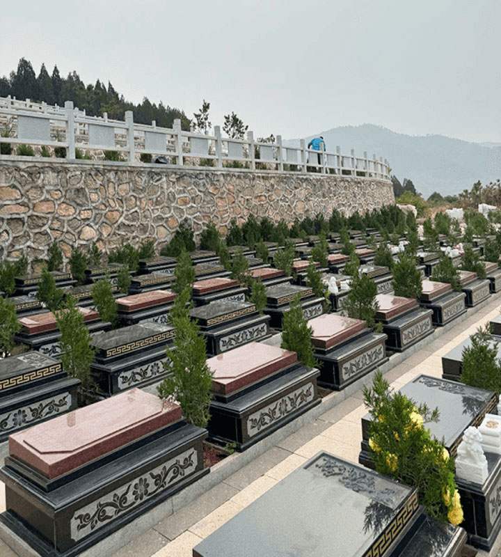 济南市市中区官山陵园传统卧碑墓型7号