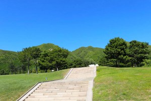杭州市萧山区东郊陵园园区环境图