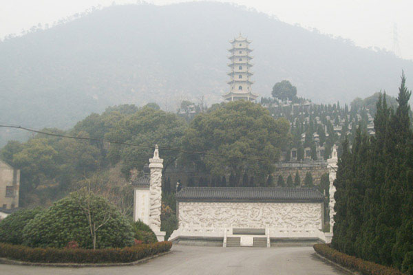 杭州市萧山区山南陵园园区环境图
