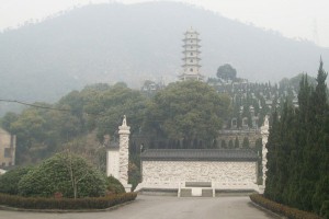 杭州市萧山区山南陵园园区环境图