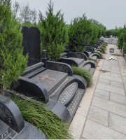 杭州市临平区印花坞公墓传统立碑墓型6号
