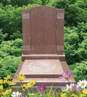 杭州市临平区临平公墓传统立碑墓型6号