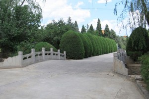 保定市易县世界华侨陵园园区环境图