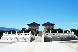 保定市易县世界华侨陵园园区建筑图
