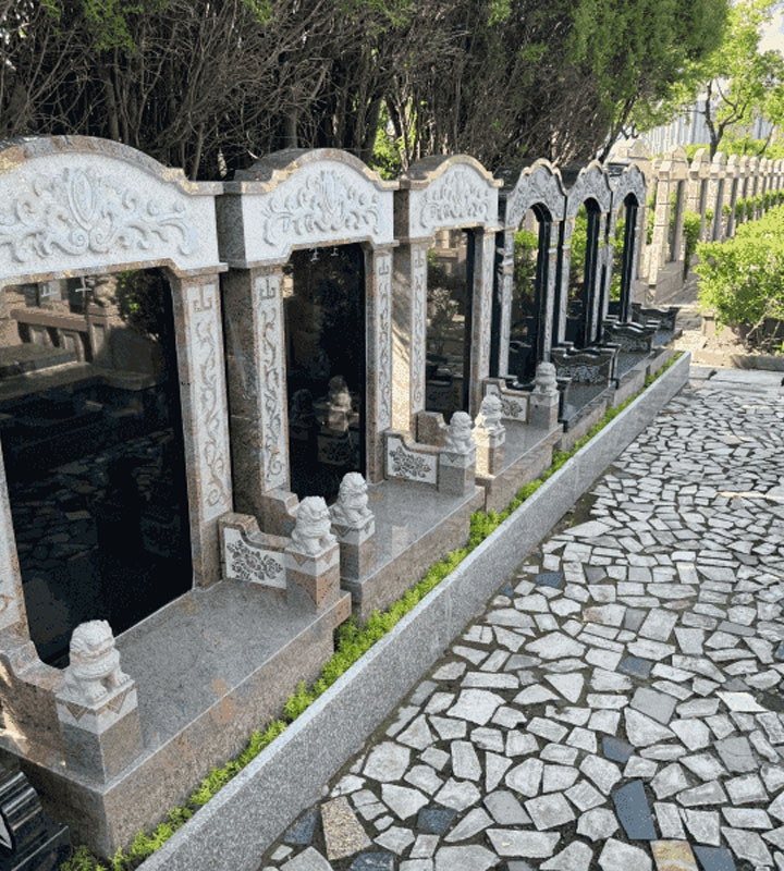 上海市青浦区九天陵园传统立碑墓型7号