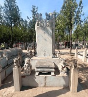 北京市延庆区八达岭人民公墓传统立碑墓型6号