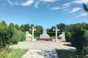 河北省易县华龙皇家陵园墓区环境图