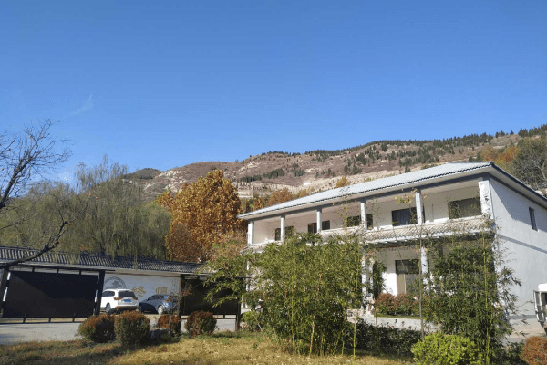济南市历城区福舜园公墓园区景观图