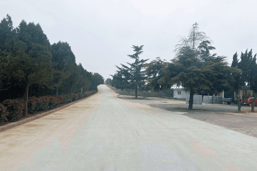 郑州市荥阳市北邙陵园景观图