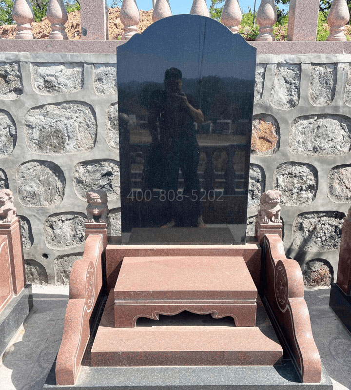 北京市密云县宝云岭墓园传统立碑墓型7号