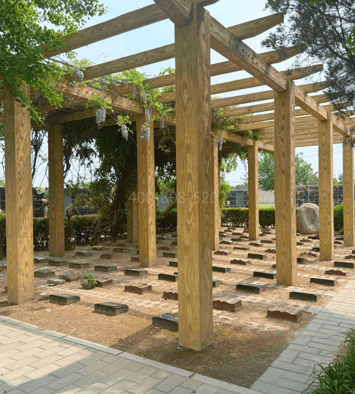 北京市大兴区天慈墓园传统卧碑墓型8号