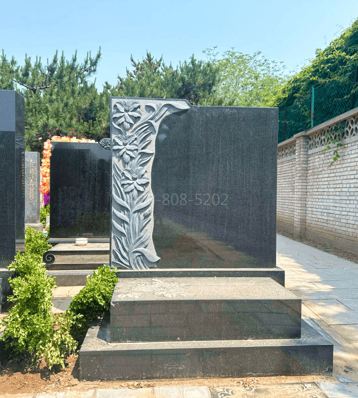 北京市石景山区福田公墓艺术立碑墓型8号