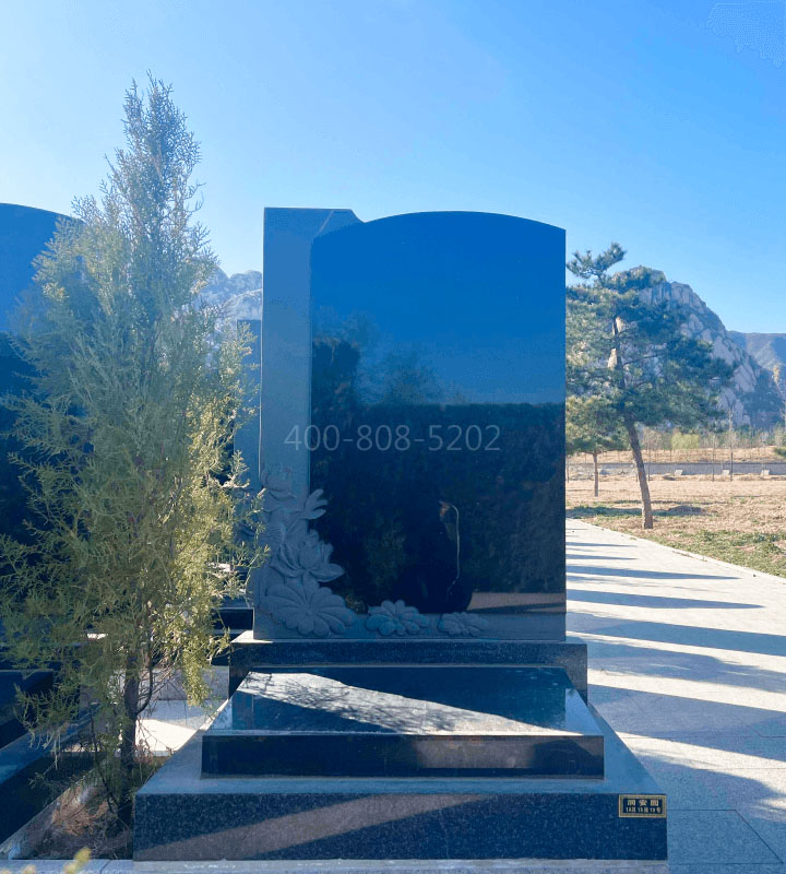 北京市海淀区长安园公墓传统立碑墓型4号