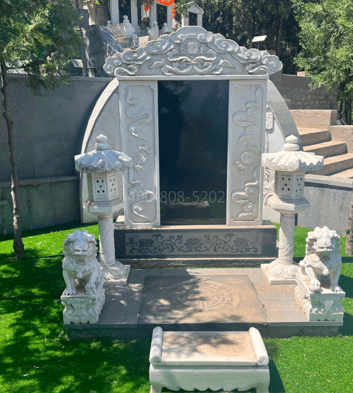 北京市平谷区归山陵园艺术立碑墓型8号