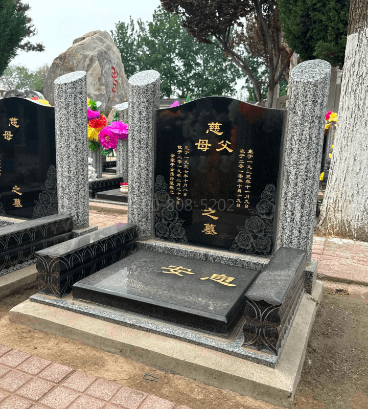 北京丰台区思亲园陵园传统立碑墓型8号